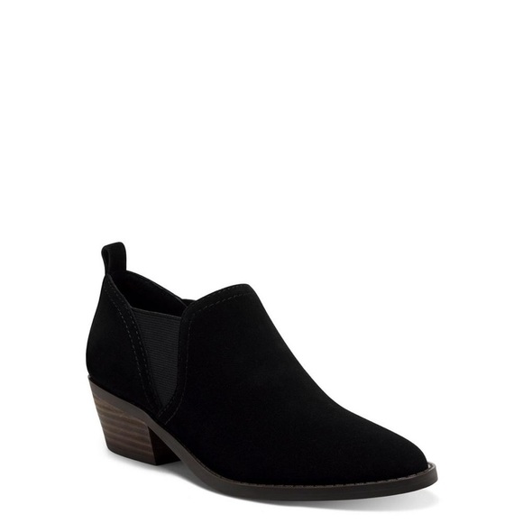 Lucky Brand Shoes - Lucky brand black suede booties